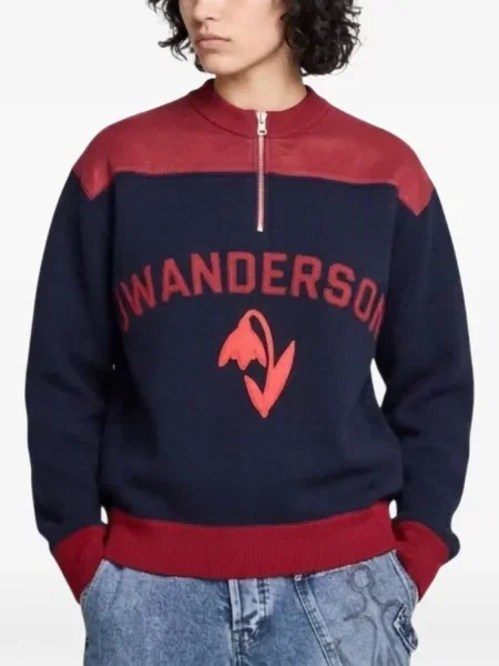 Пуловер Jw Anderson синьо