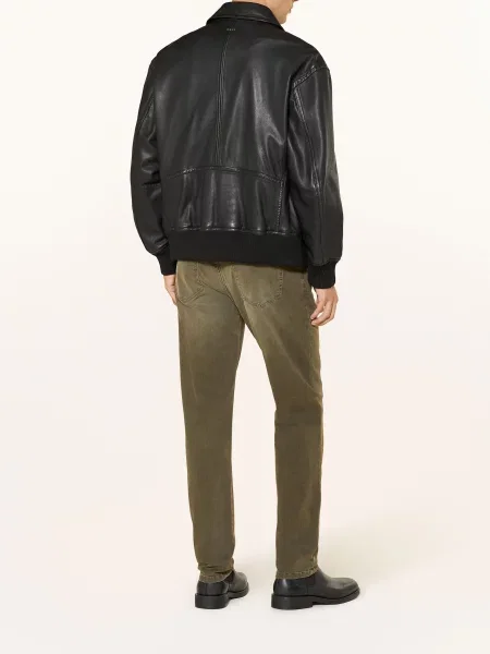 Strokesman's Jeansy Slim Fit gruen zielone
