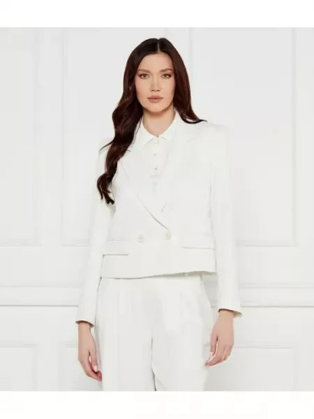 Marc Cain Zakó | Cropped Fit fehér
