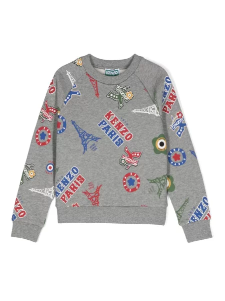 Bluza dziecięca Kenzo szara