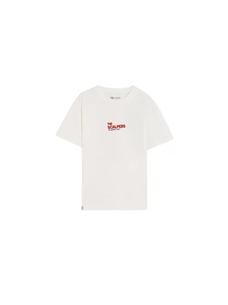 Scalpers Tricou funcțional lână alb