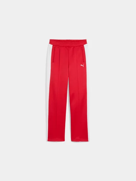 Штани спортивні PUMA T7 Always On Straight Pants комбінований верх червоний