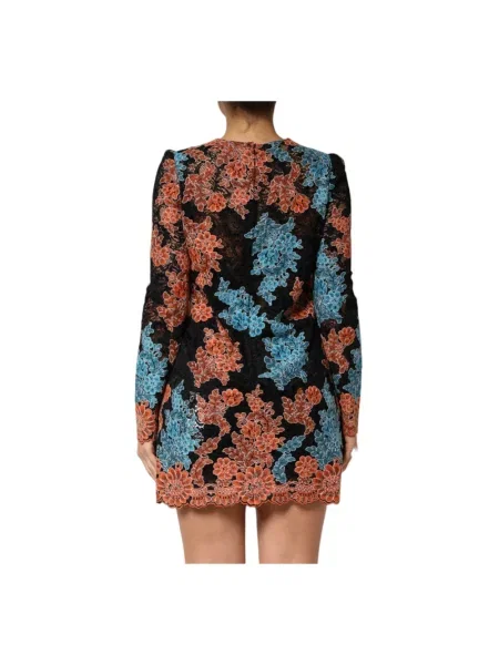 Sukienka mini Dolce And Gabbana w kwiatki