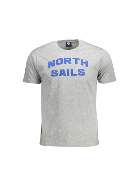 Koszulka North Sails z krótkim rękawem szara