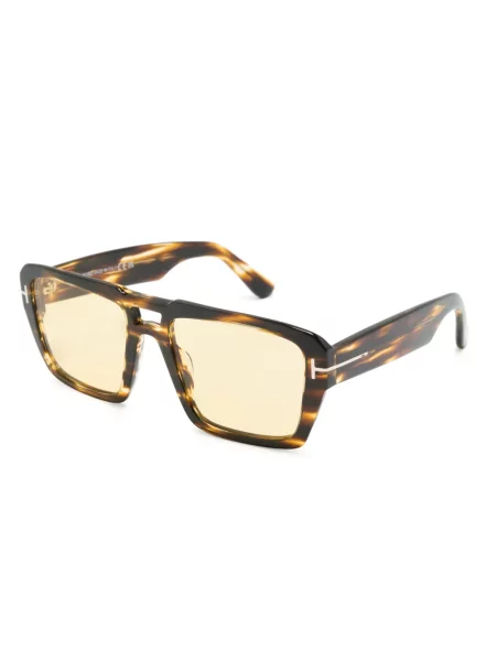 Saulės akiniai Tom Ford Eyewear ruda