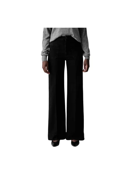 Jeansy Victoria Beckham czarne