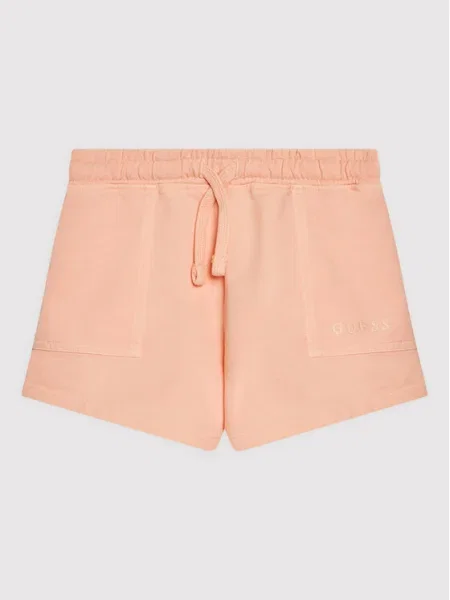 Guess Спортни шорти оранжев