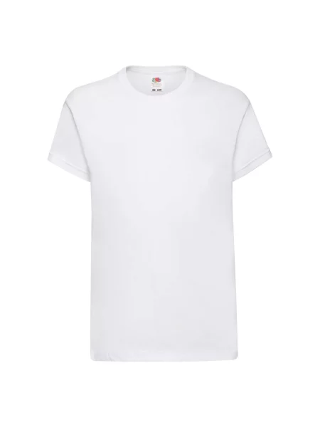 Tricou copii Fruit Of The Loom alb