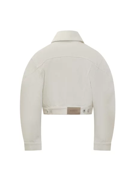 Kurtka jeansowa Givenchy biała