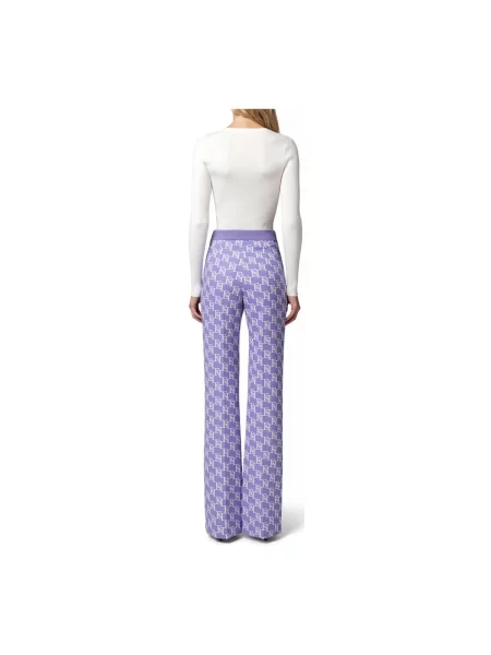Pantaloni Elisabetta Franchi violet