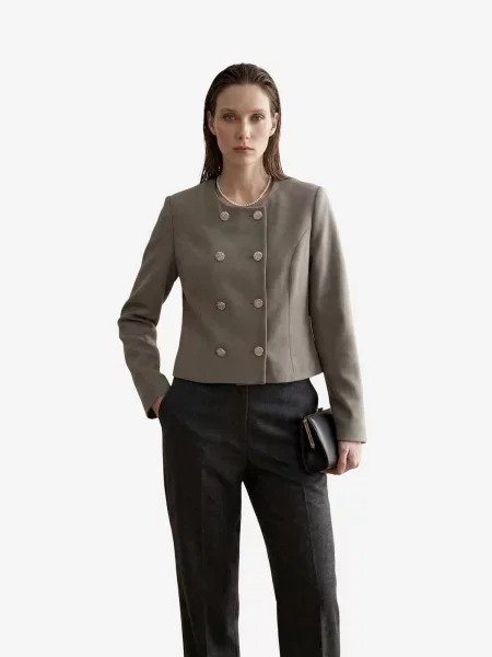 My fashion Prehodna jakna kaki