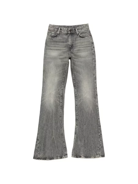 Blugi evazați Acne Studios negru