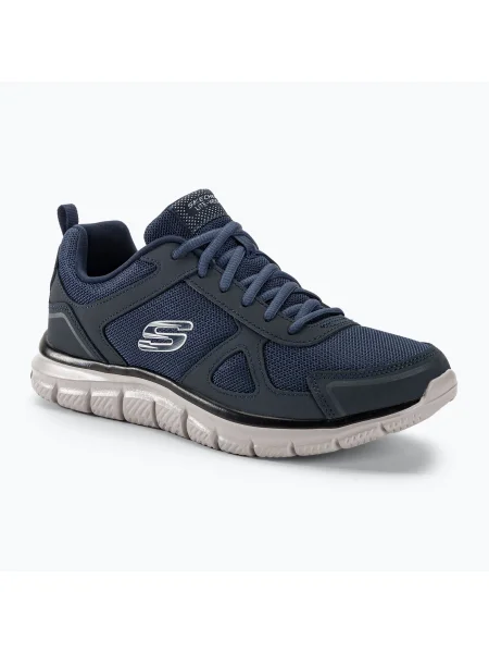 SKECHERS Track Scrolic pánska tréningová obuv navy tmavo modrá