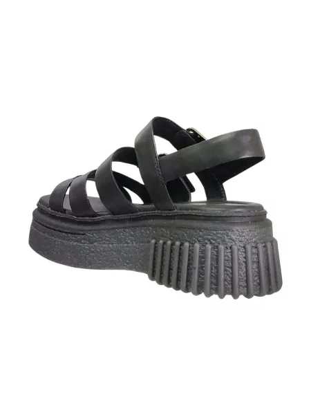 Pantofi Clarks cu bretele negru