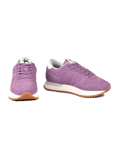 Sneakersy Sun68 fioletowe