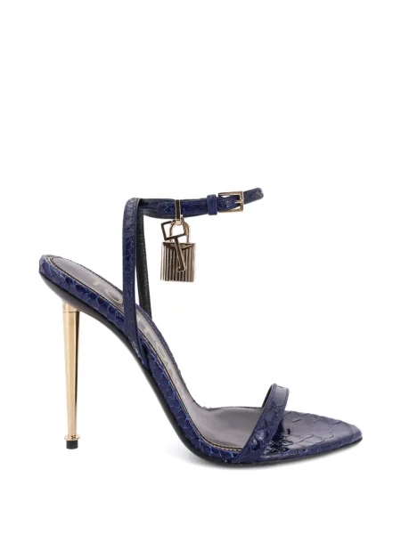 Sandale Tom Ford din piele albastru