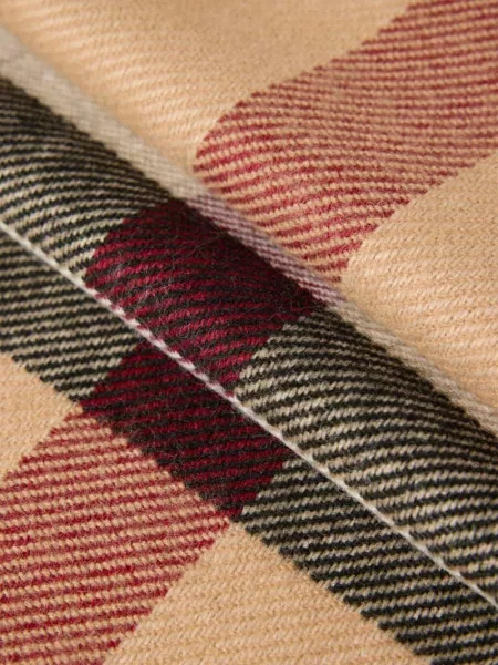 Szal z frędzlami model ‘Poncho’ Fraas beżowa