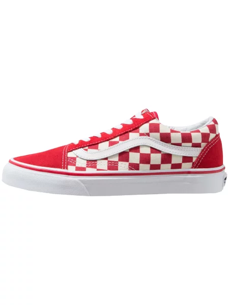 VANS Tenisky Old Skool červená bílá