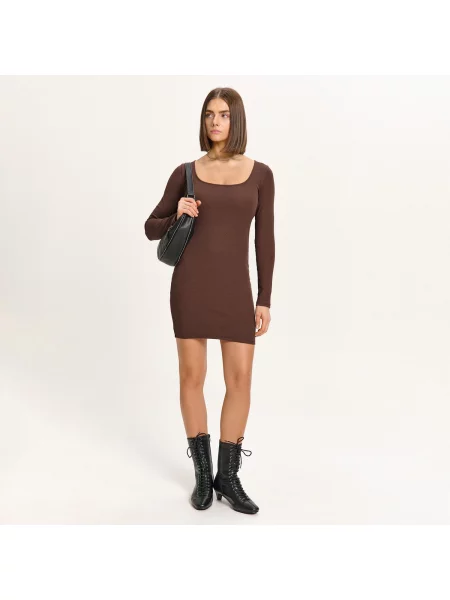 Платье Cropp коричневое