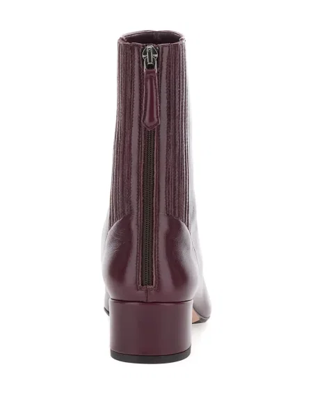Botine Aquazzura din piele roșu
