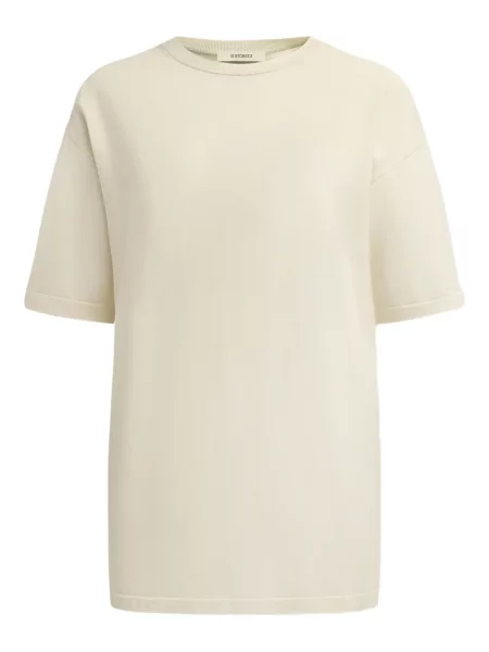 Tricou 12 Storeez de mătase alb