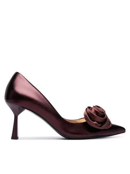 HÖGL Magassarkú Rose Pumps Bordó rózsaszín