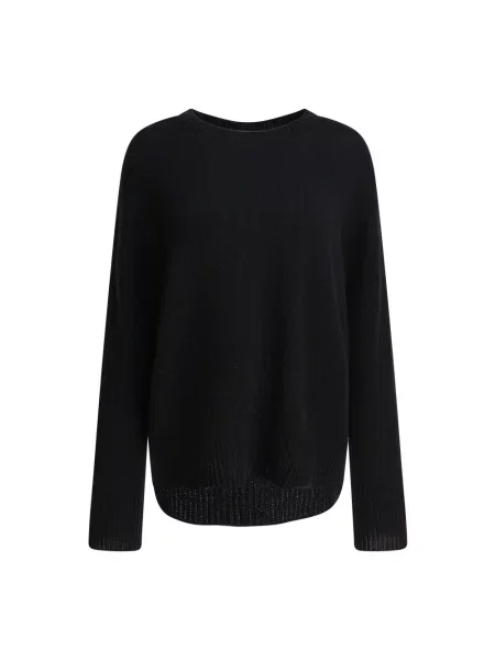Lisa Yang Sweter Z Kaszmiru Mila schwarz czarny