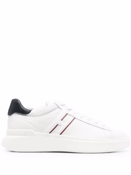 Sneakerși Hogan din piele alb