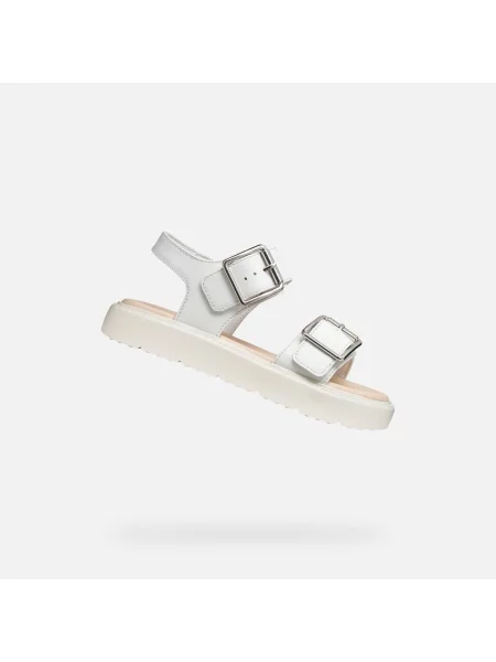 Sandały GEOX J SANDAL KODETTE H biały