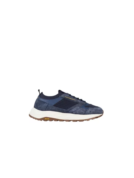 Sneakersy Alexander Smith zamszowe niebieskie