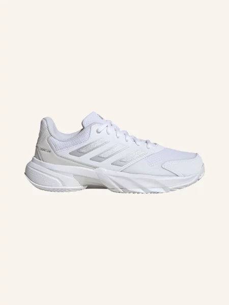 Adidas Tenisky Courtjam Control 3 / stříbrná / béžová bílá