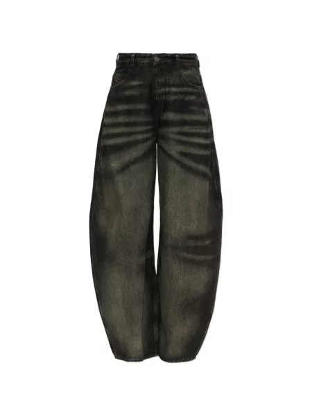 Blugi cu picior larg Diesel negru