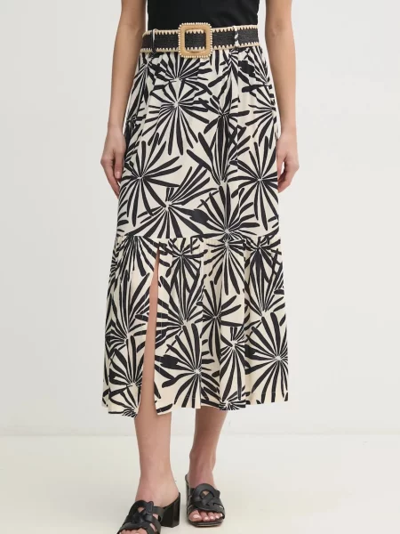 Fusta maxi La Petite Française negru