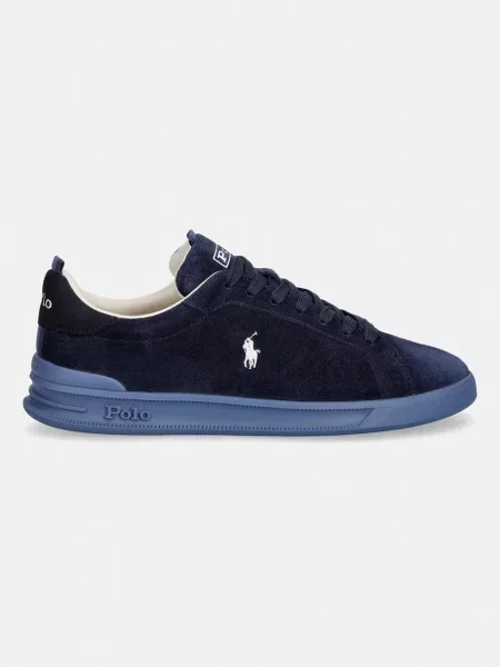 Polo Ralph Lauren Hrt Crt Rib sneakers pentru bărbați din piele gri