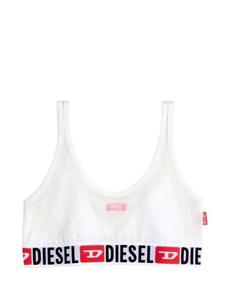 Sutien Diesel plasă cu autograf alb