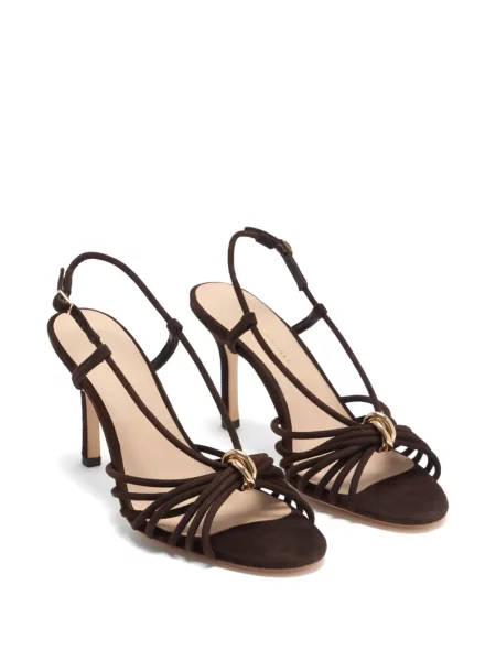Sandale Loeffler Randall cu bretele maro