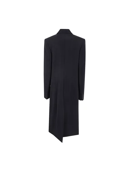 Płaszcz Mugler wełniany czarny
