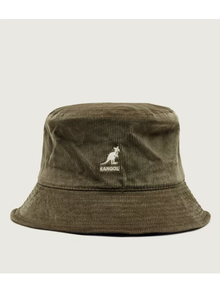 KANGOL Pălărie | catifea reiată verde