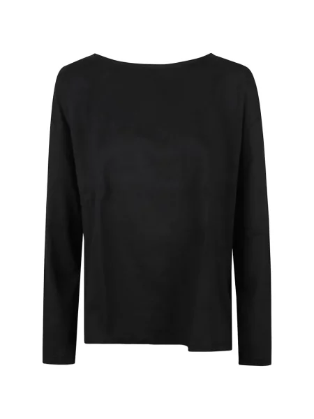 Lung tricou Majestic Filatures negru