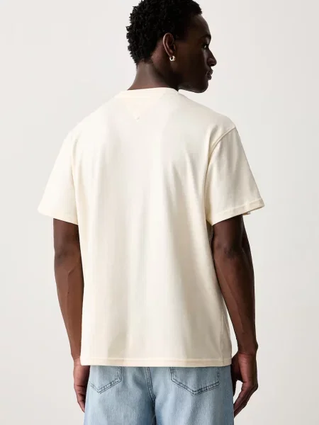 Tommy Jeans T-shirt beżowa
