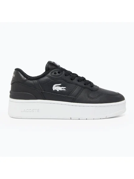 Lacoste női T-Clip Platform fekete/fehér cipő. Méret: EU fehér