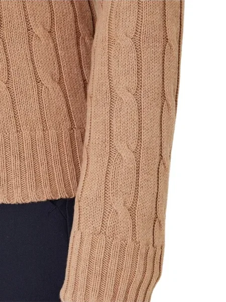 Ochelari de soare pătrați Polo Ralph Lauren maro