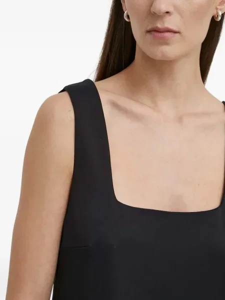 Rochie midi Drykorn până la genunchi de costum negru