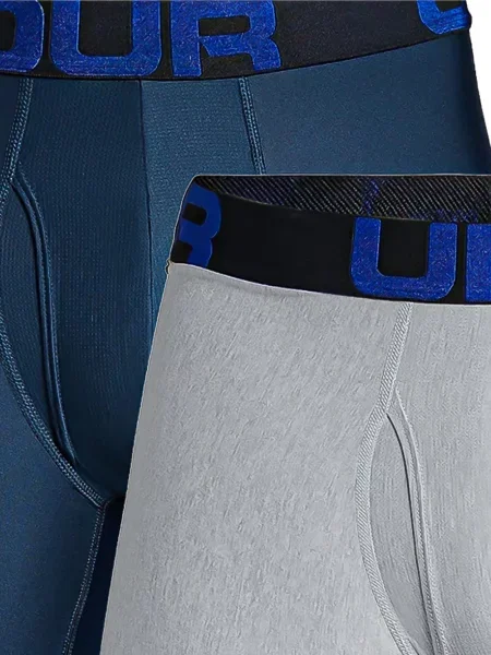 Boxeri Under Armour cu autograf albastru