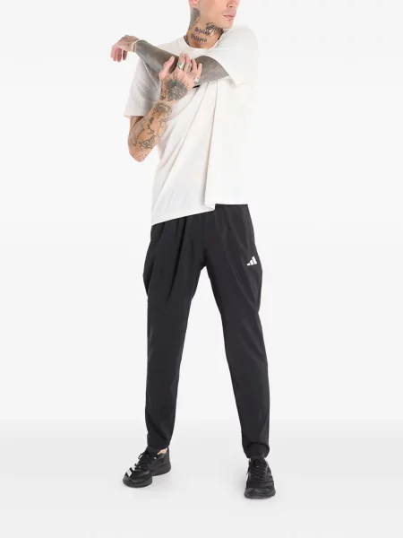 Флийс спортна тениска Adidas сиво