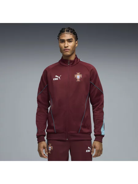 PUMA kurtka Portugalii KING Anthem Akcesoria S czerwony