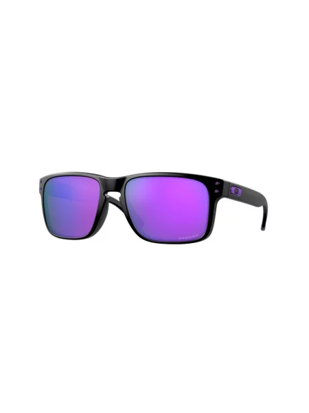Okulary przeciwsłoneczne Oakley Holbrook matte black/prizm violet czarne