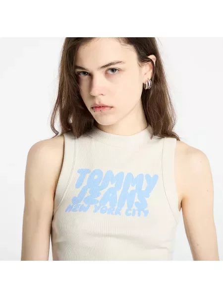 Дънки Tommy Hilfiger бежово