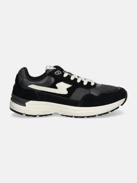 Stepney Workers Club sneakersy Amiel S-Strike Suede Mix czarny