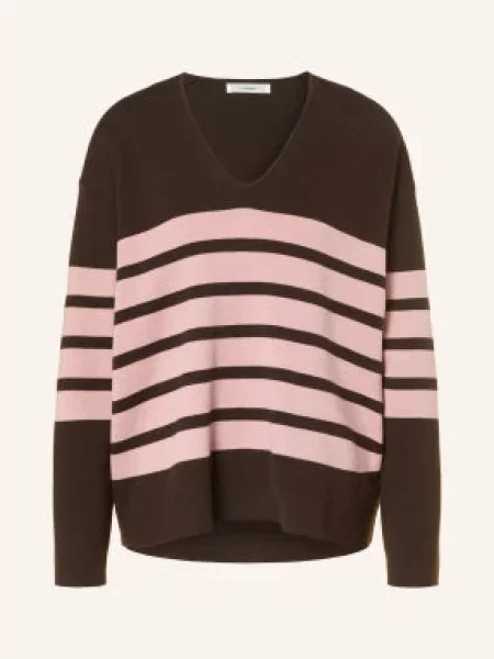 Inwear Svetry Tildaiw tmavě hnědá růžová